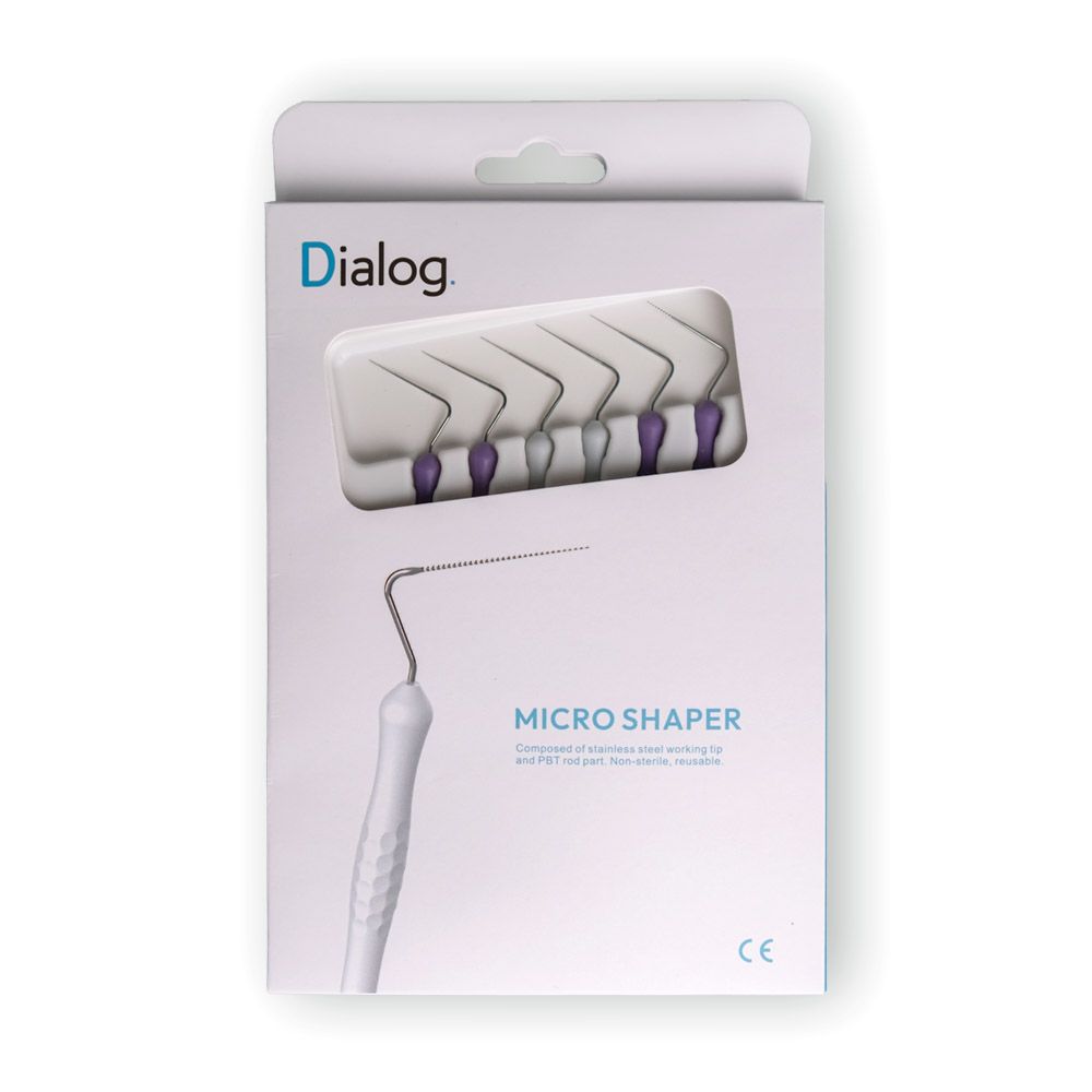 Заказать Микроопенеры (Micro Opener К-shape) Dialog, набор 6 шт, ассорти (010/.04, 010/.06, 015/.04) | Dialog в интернет-магазине dialog.dental